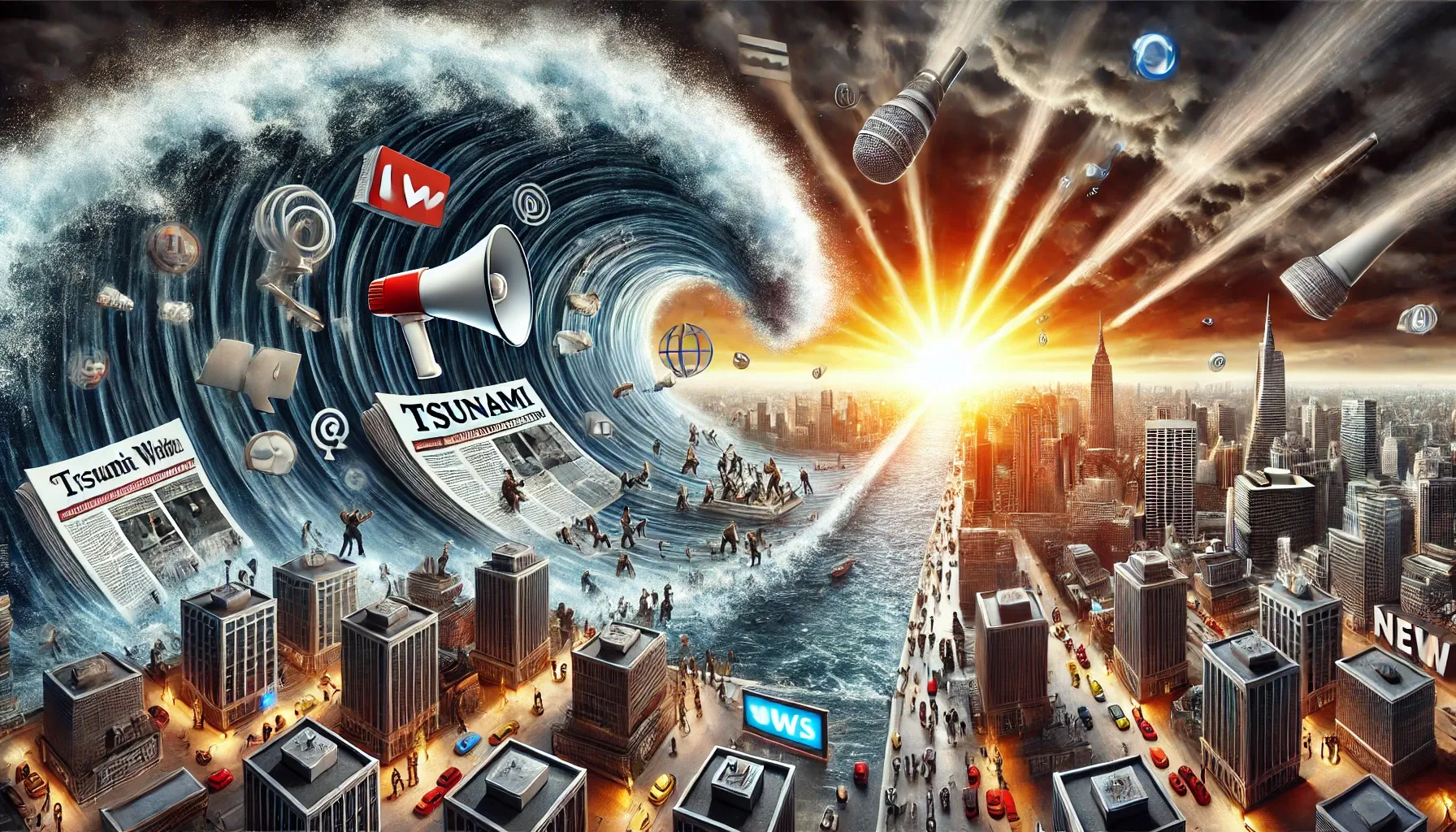 Tsunami ajakirjandus: Faktivalgus Media raputav ajakirjanduslik žanr