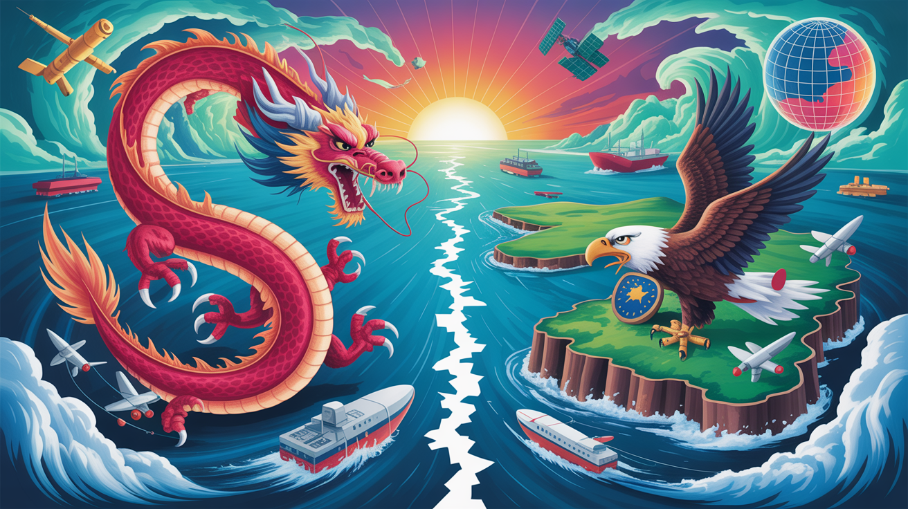 Hiina sõjaline aktiivsus Taiwani ümber: eskaleeruvad pinged Taiwan Straitis