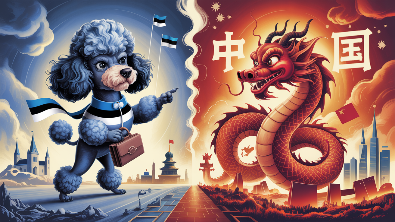 Kuidas Eesti klähviv puudel pani Hiina draakoni paika – ja internet suri naerdes