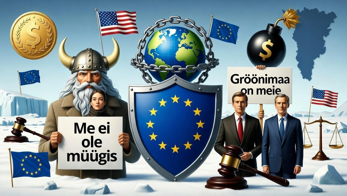 Trump seob tariifid territoriaalse survega: Euroopa ees seisab pretsedenditu valik