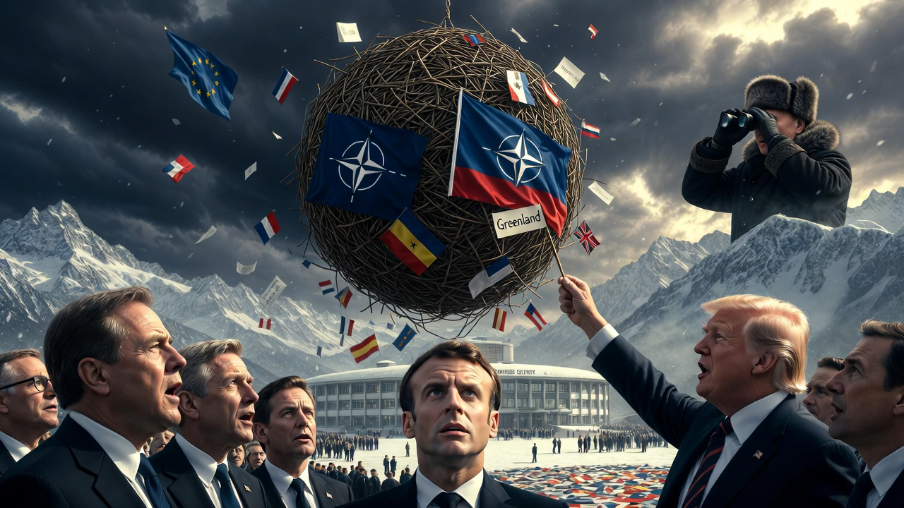 Herilasepesa Alpide all: Davos 2026 geopoliitilise kokkuvarisemise keskpunktis