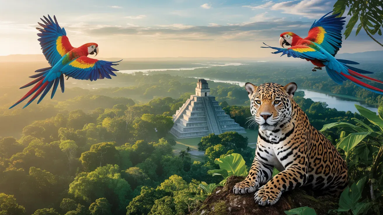 Guatemala kaitseb Maya biosfääri – riik loobub naftapuuringutest vihmametsade, jaaguarite ja ara-papagoide päästmiseks