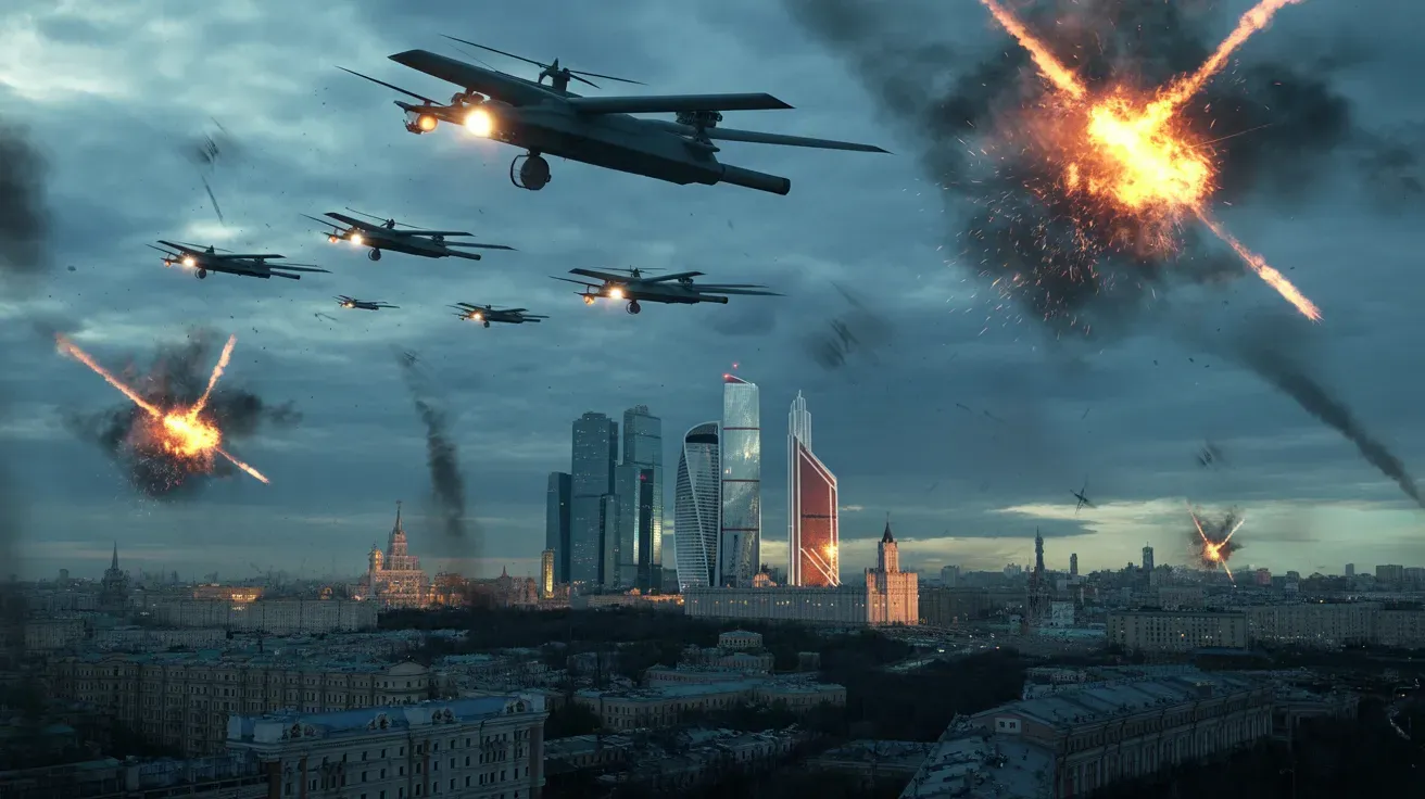 Moskva taevas on muutunud lahinguväljaks