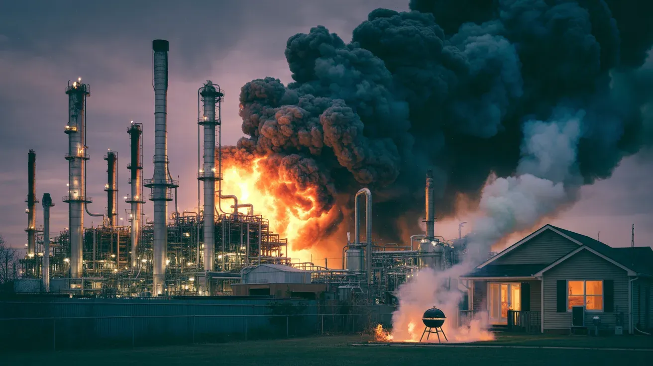 USA hiidrafineerimistehas plahvatas, aga avalikkusele anti taas udune jutt