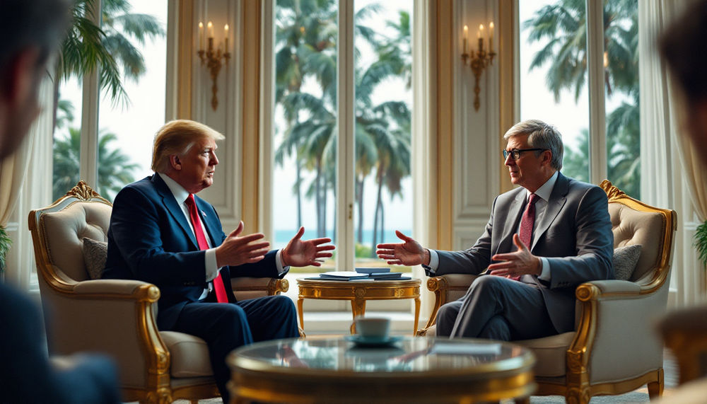 Trump ja Bill Gates’i Mar-a-Lago märgiline kohtumine: süvaanalüüs ja spekulatsioonid post image
