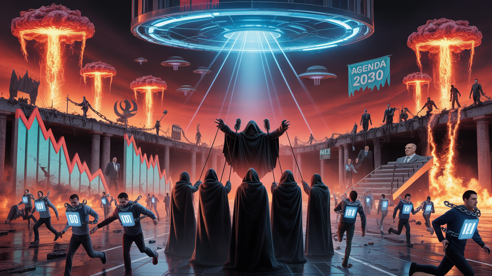 Oktoobri Üllatus 2025: Khazarian Cabali plaanitud globaalne kaos post image