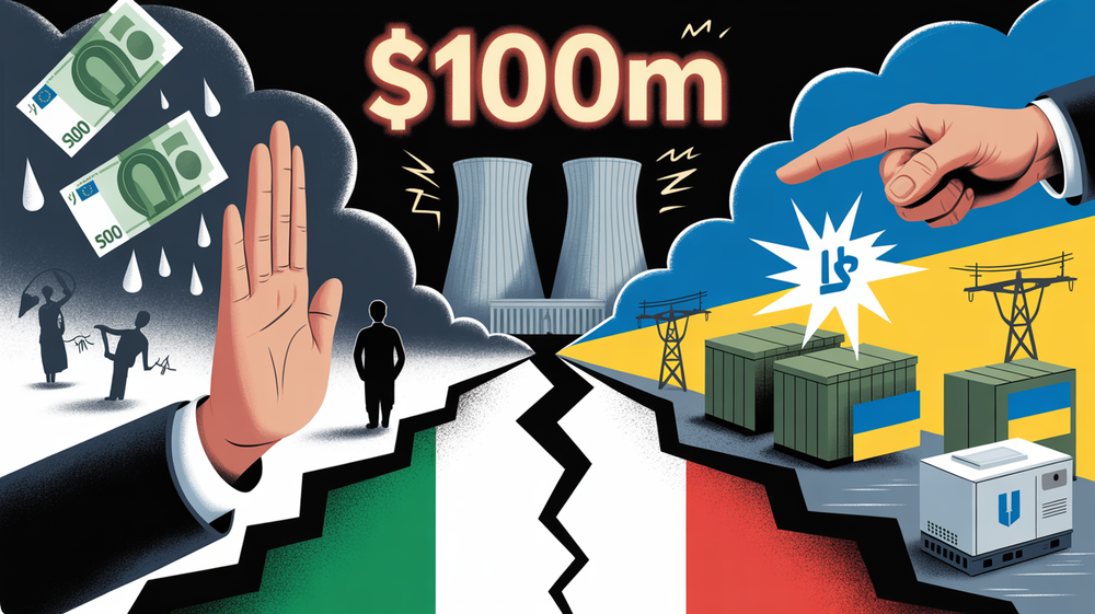 Ukraina korruptsiooniskandaal lõhestab Itaalia valitsuse: toetuspakettide uskumatud pinged tulevad avalikuks post image