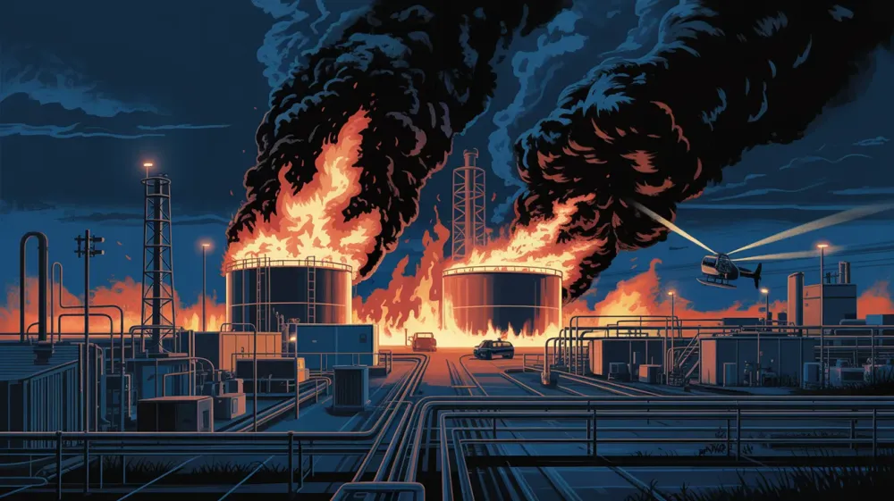 Ameerika õppis Ukrainalt: Texases põlesid hiigelmahutid, aga ametlik jutt nimetas seda “operational upset’iks” post image