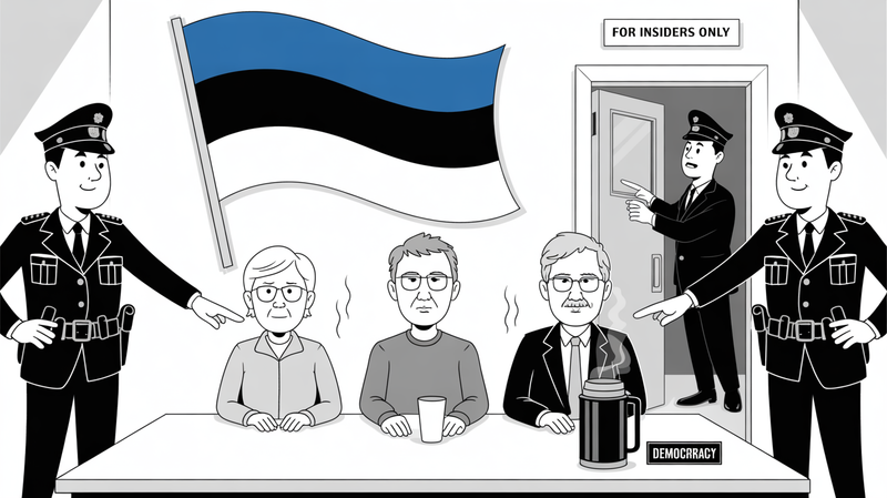 Demokraatia varikatus: kuidas m-hääletuse otsus ja politsei kujundasid Eesti valimiskultuuri näo post image