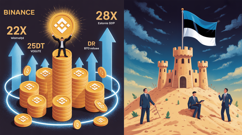 Binance vs Eesti: Kuidas krüptobörs ületab väikeriigi majandust sadu kordi – ja miks Eesti “geeniused” lasid võimaluse käest post image