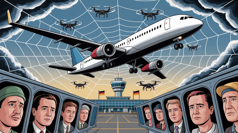 Euroopa õhk on mürgitatud hirmuga: kuidas tundmatud droonid halvavad Euroopa närvisüsteemi post image