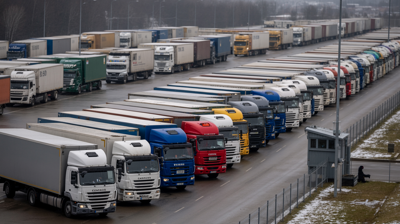 Valgevene GТK: Üle 1000 Leedu veoki on paigutatud eriparklatesse – piirikonflikt jätkub post image